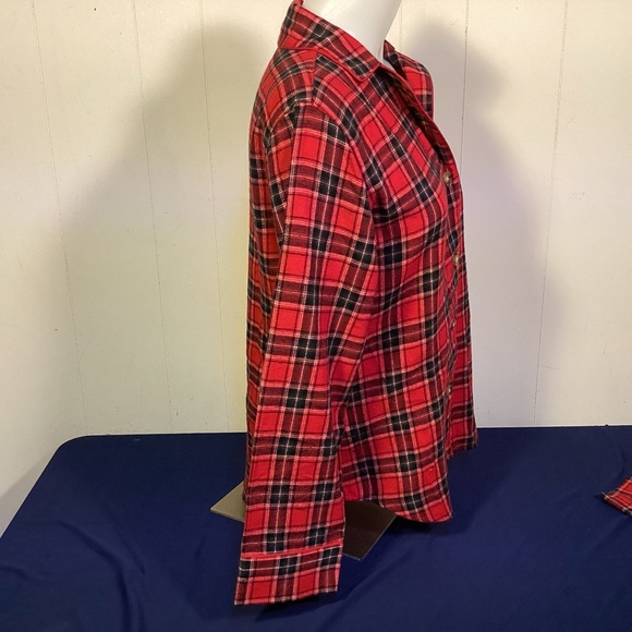 Lauren Ralph Plaid Flannel Pajamas Womens size small - Picture 4 of 13